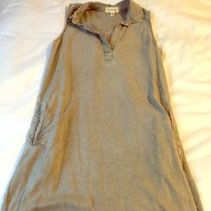 Cloth & Stone green/ khaki shift dress